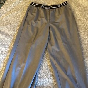 Lane Bryant Wide Leg Charcoal Trousers